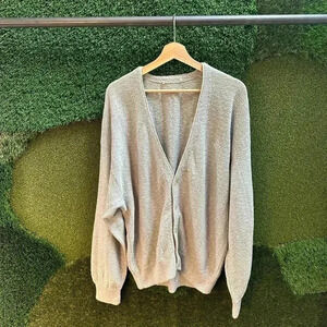 Vintage Arnold Palmer Textured  Cardigan Sweater Size XL